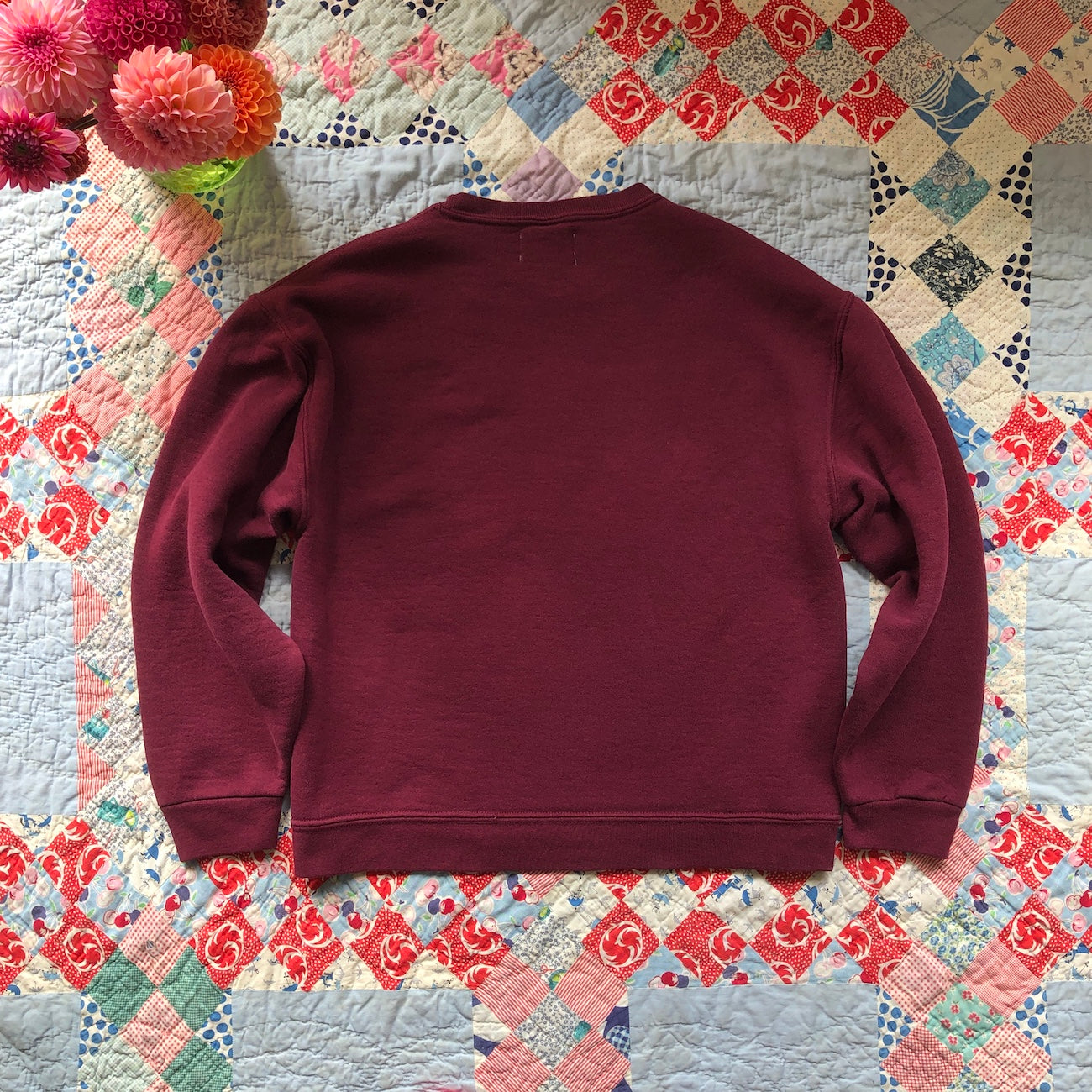 Vintage Dresden Plate Crewneck Sweatshirt M