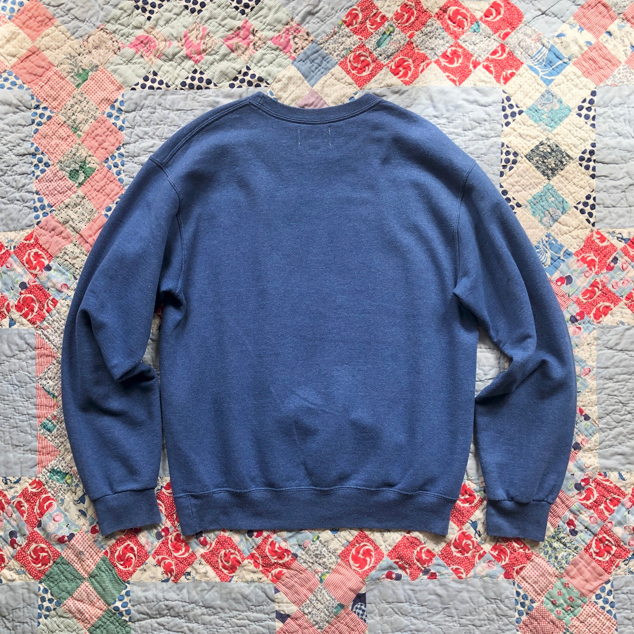 Vintage Log Cabin Crewneck Sweatshirt M