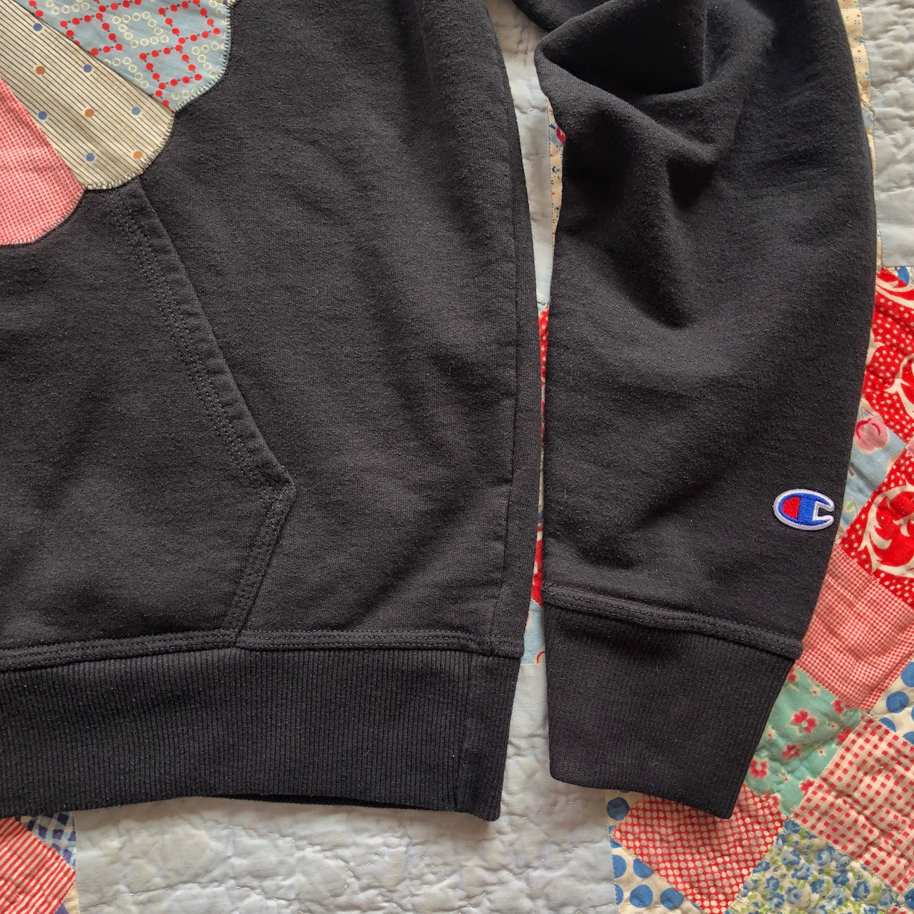 Vintage Dresden Plate Hoodie L