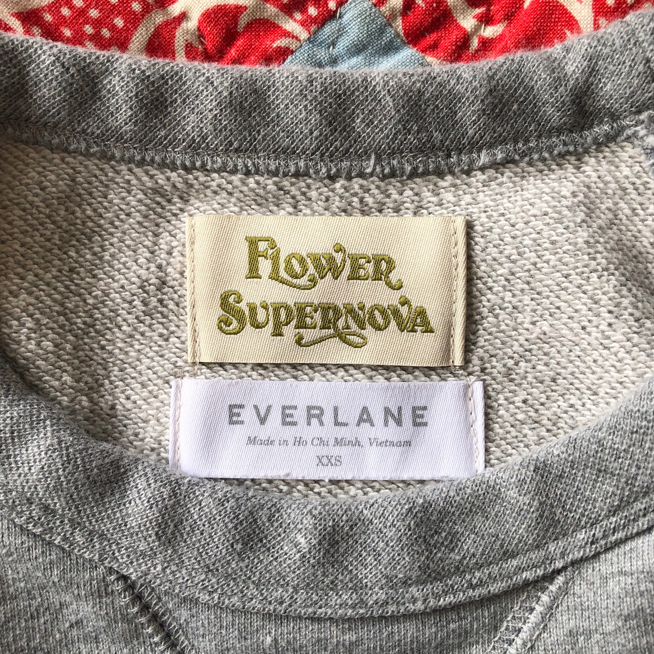 Vintage Dresden Plate Crewneck Sweatshirt XXS