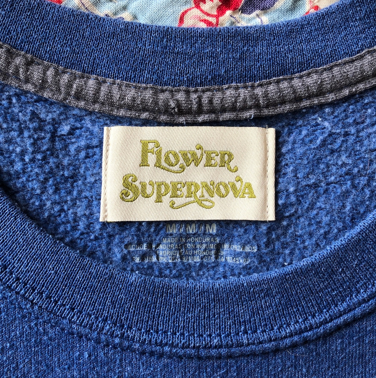 Vintage Log Cabin Crewneck Sweatshirt M