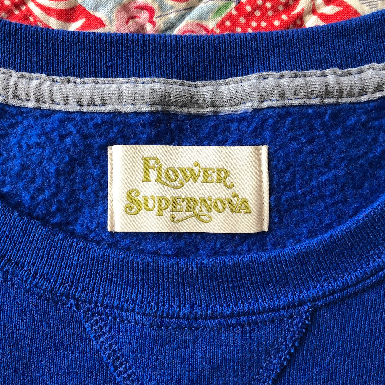 Vintage Dresden Plate Crewneck Sweatshirt L