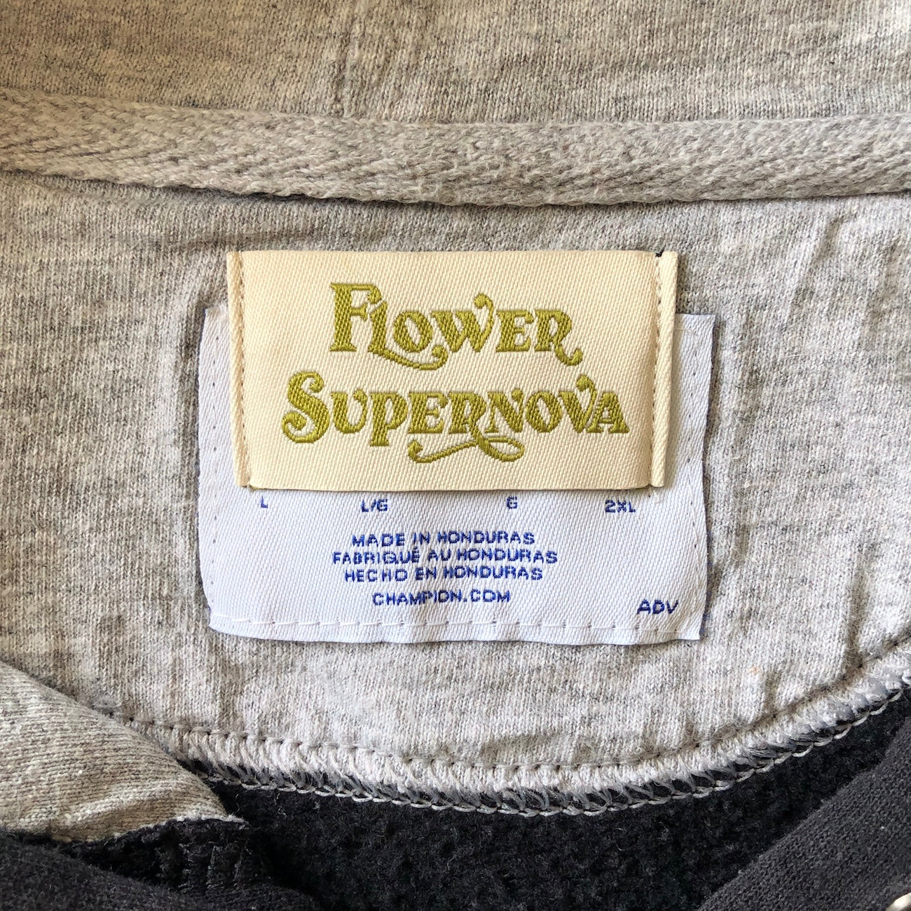 Vintage Dresden Plate Hoodie L