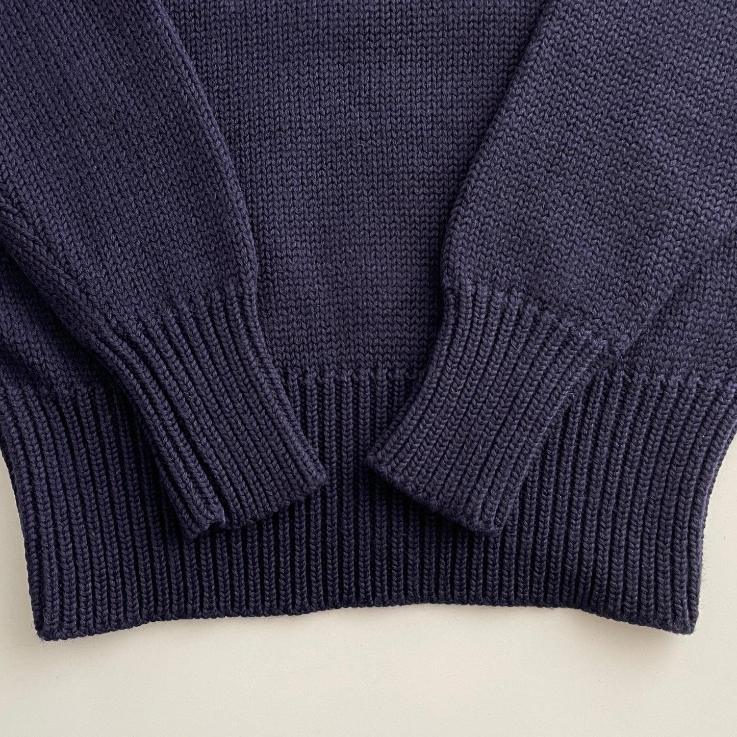 90s Polo by Ralph Lauren Chunky Wool Boat Neck Sweater L