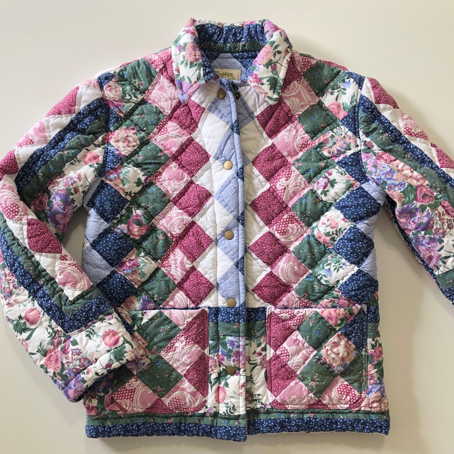 Quilt Jacket No.6 Diamond Patchwork Quilt Coat