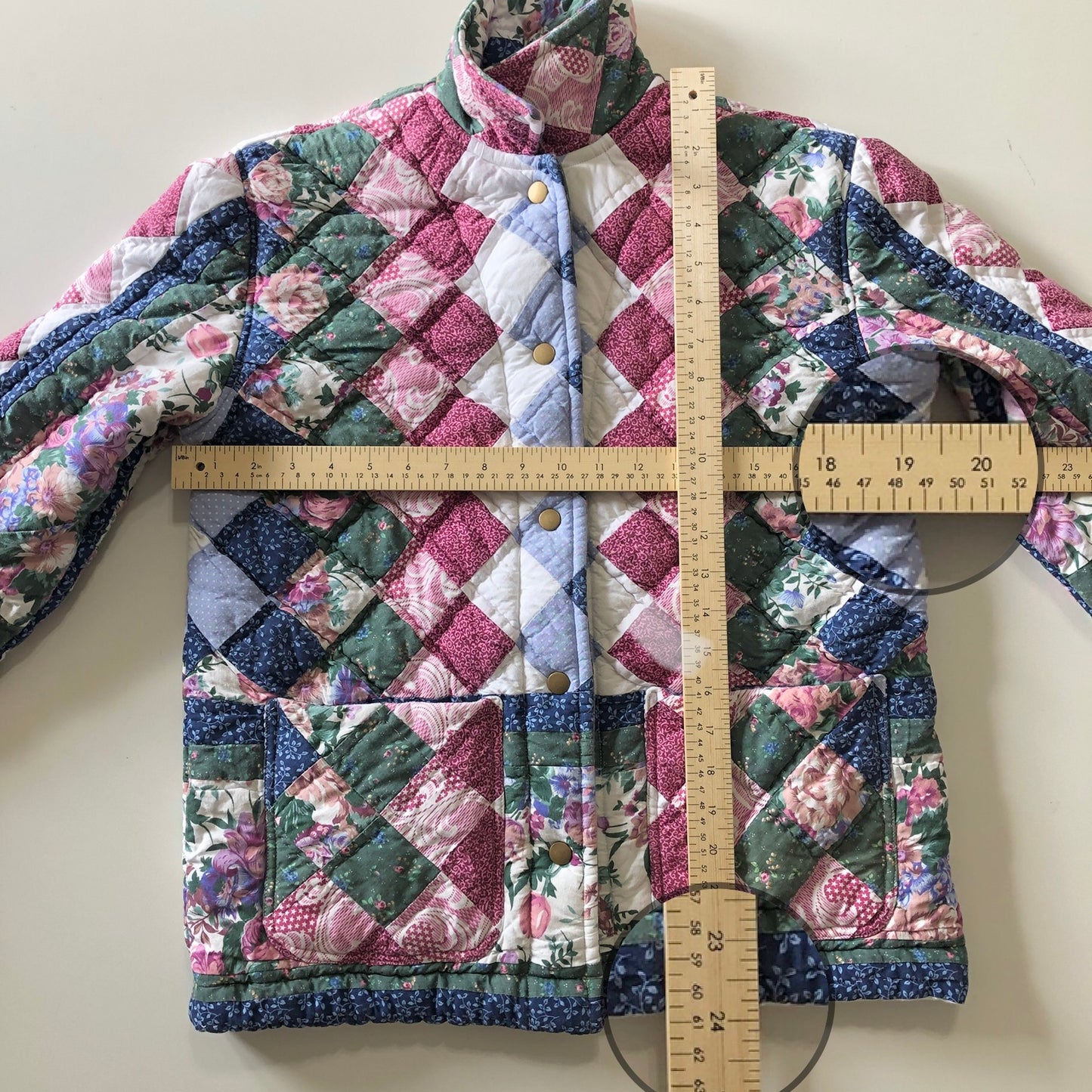 Quilt Jacket No.6 Diamond Patchwork Quilt Coat