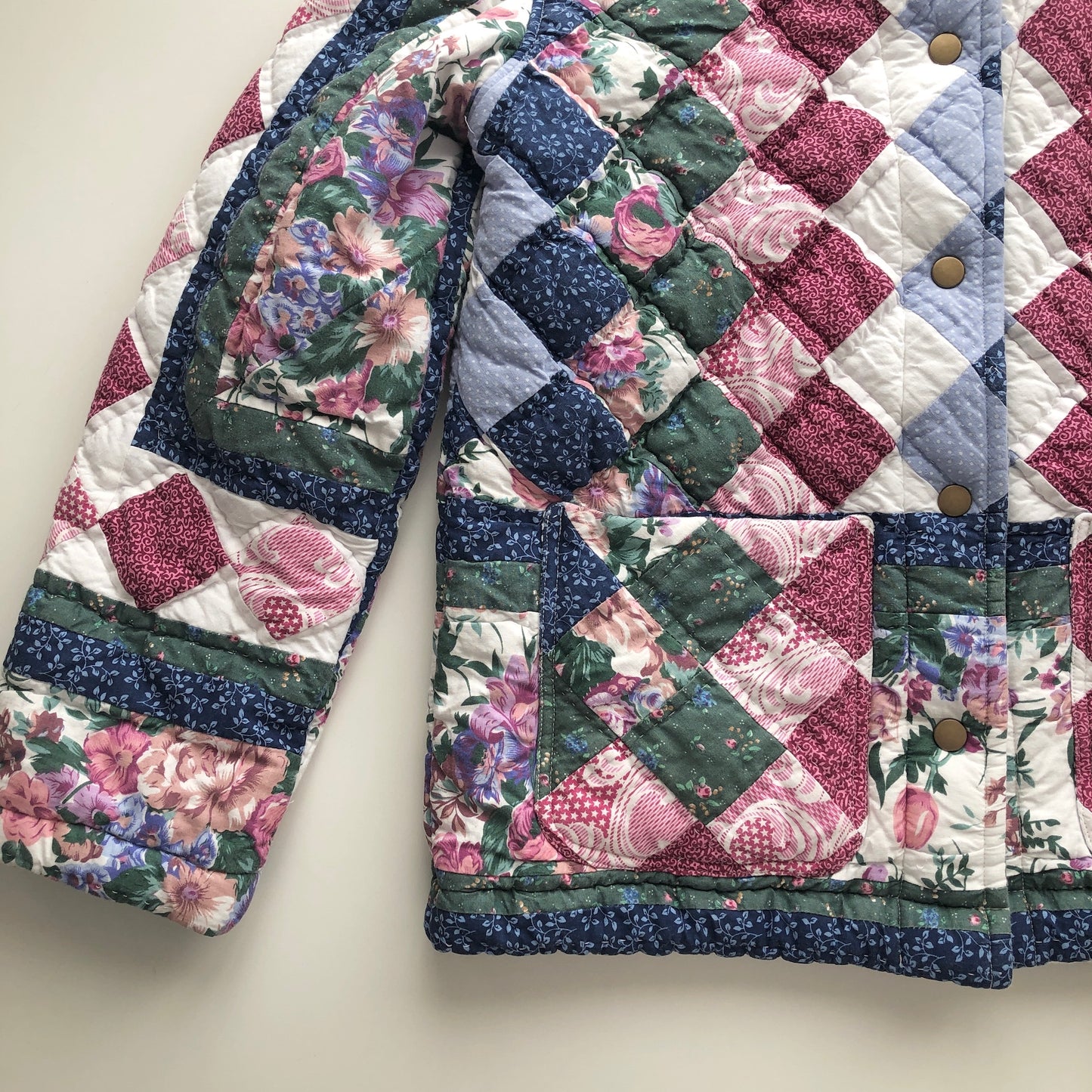 Quilt Jacket No.6 Diamond Patchwork Quilt Coat