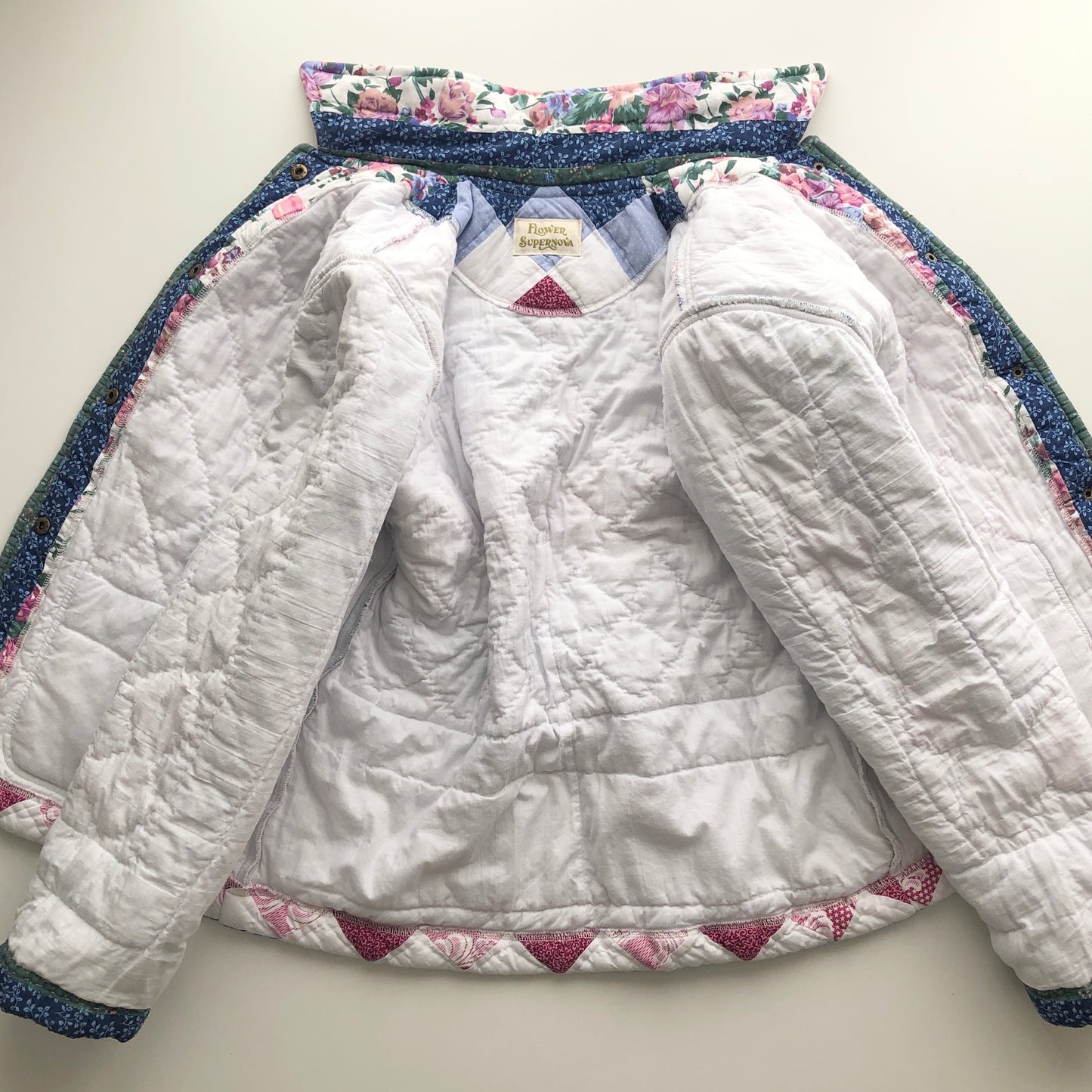 Quilt Jacket No.6 Diamond Patchwork Quilt Coat