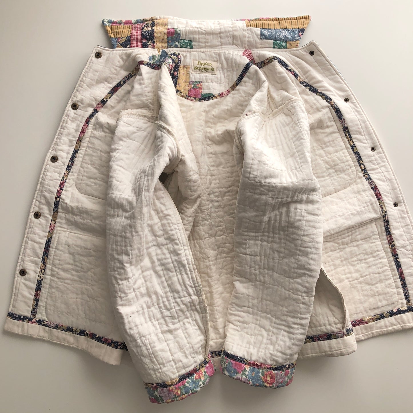 Quilt Jacket No.3 Log Cabin Chore Coat