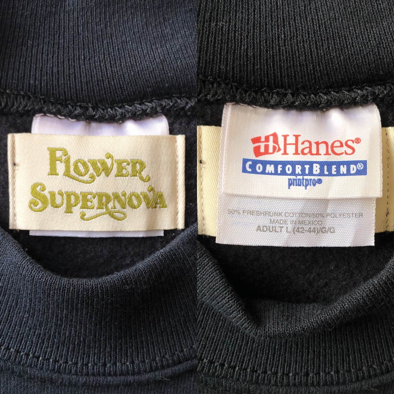 Vintage Dresden Plate Crewneck Sweatshirt L