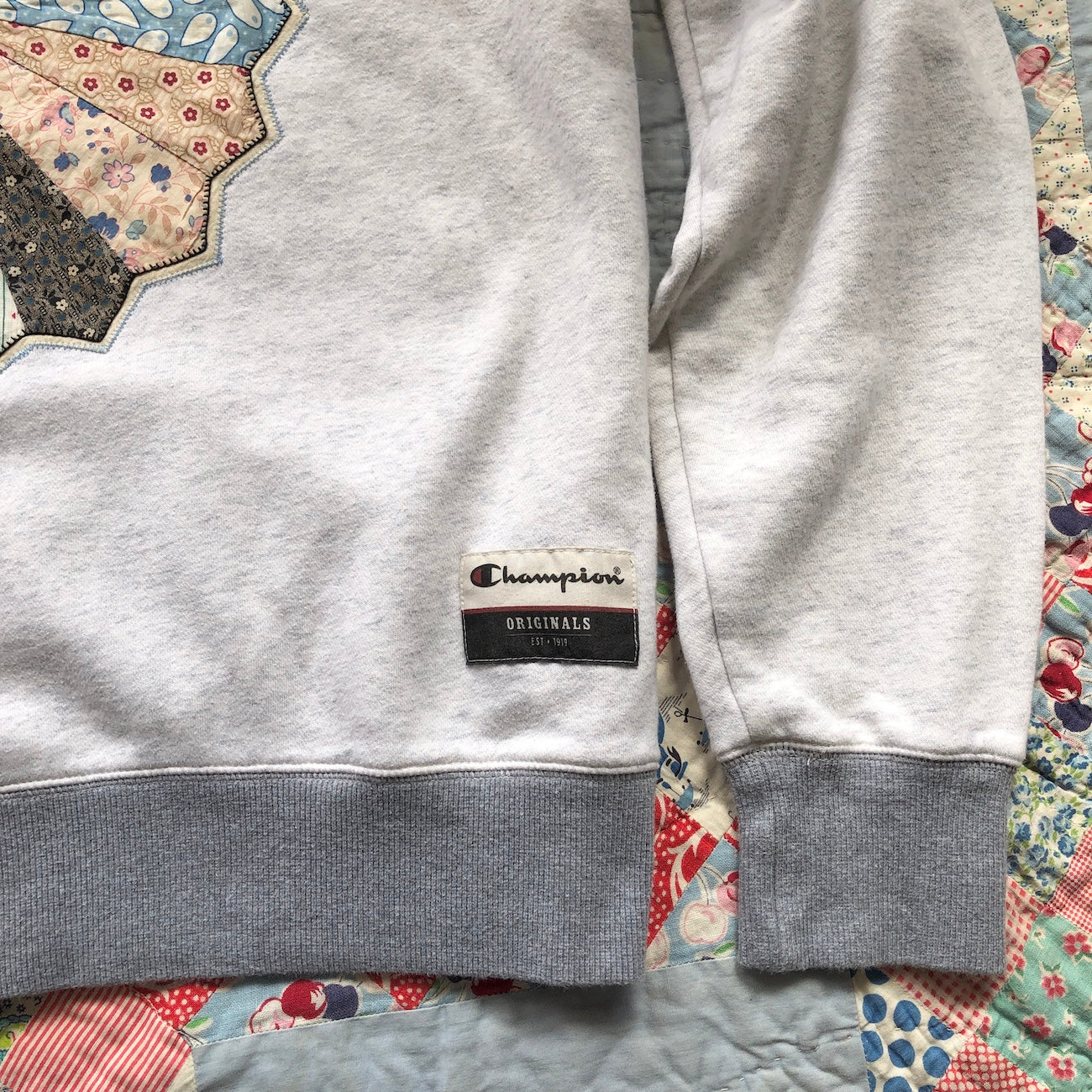 Vintage Dresden Plate Crewneck Sweatshirt L